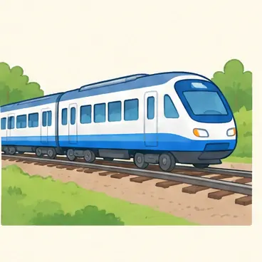train by land