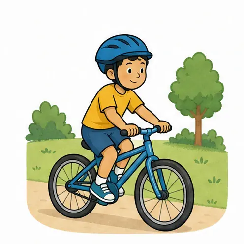 ride a bike