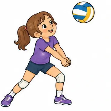 play volleyball