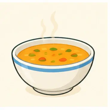 bowl of soup