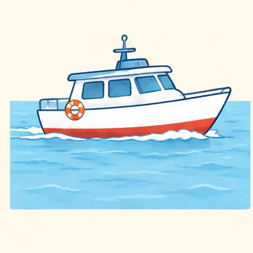 boat by sea