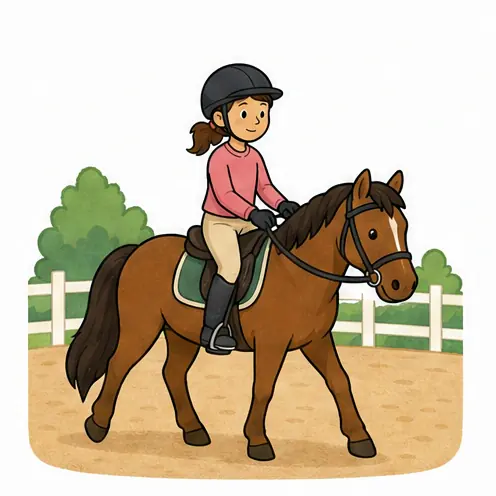 ride a horse